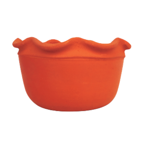 CAXIPÓ VIOLETA COM BABADO